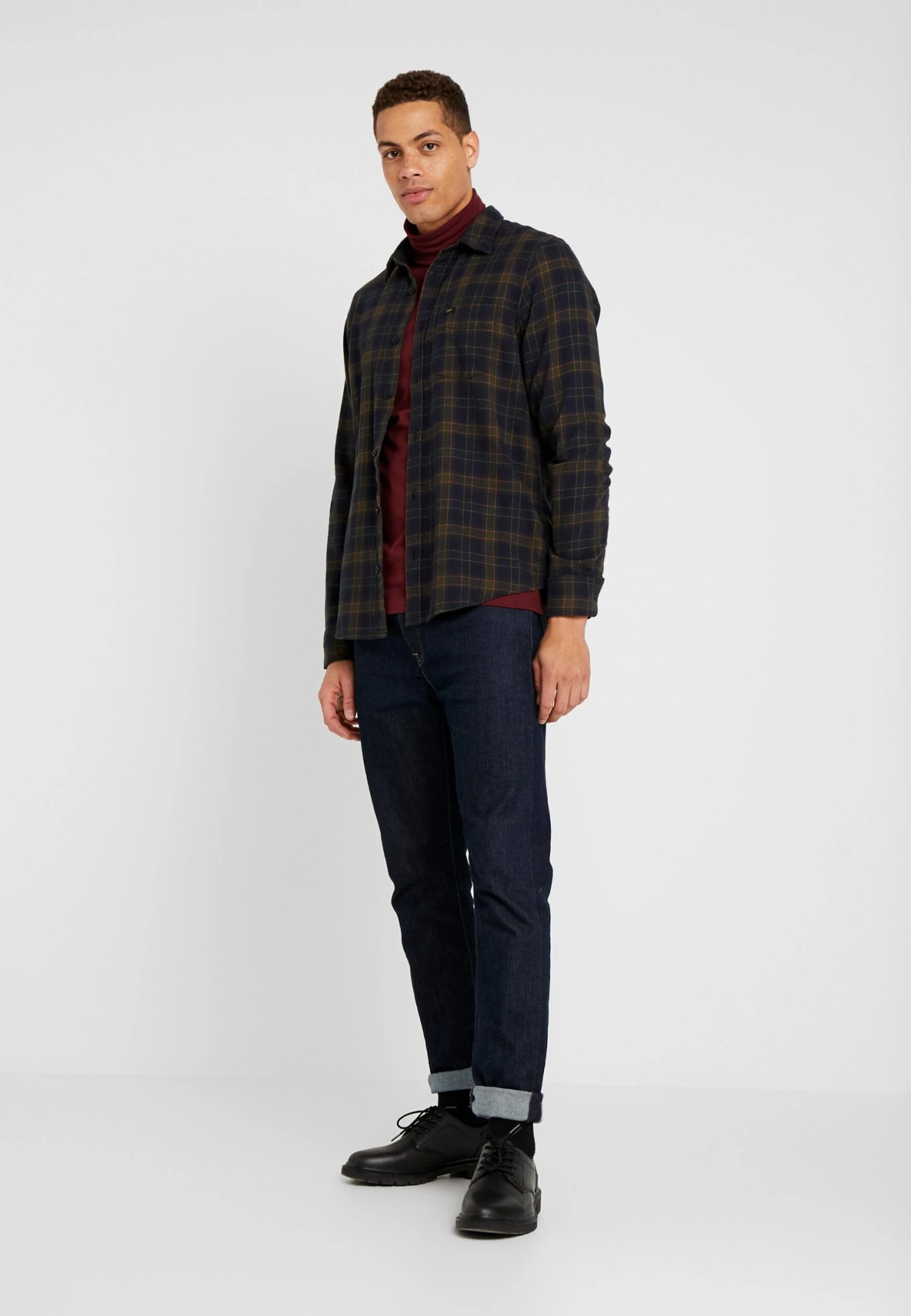 Pier One Maglietta A Manica LungaBordeaux Uomo T-shirt E Polo PI922O0GE-G11 - immagine 2