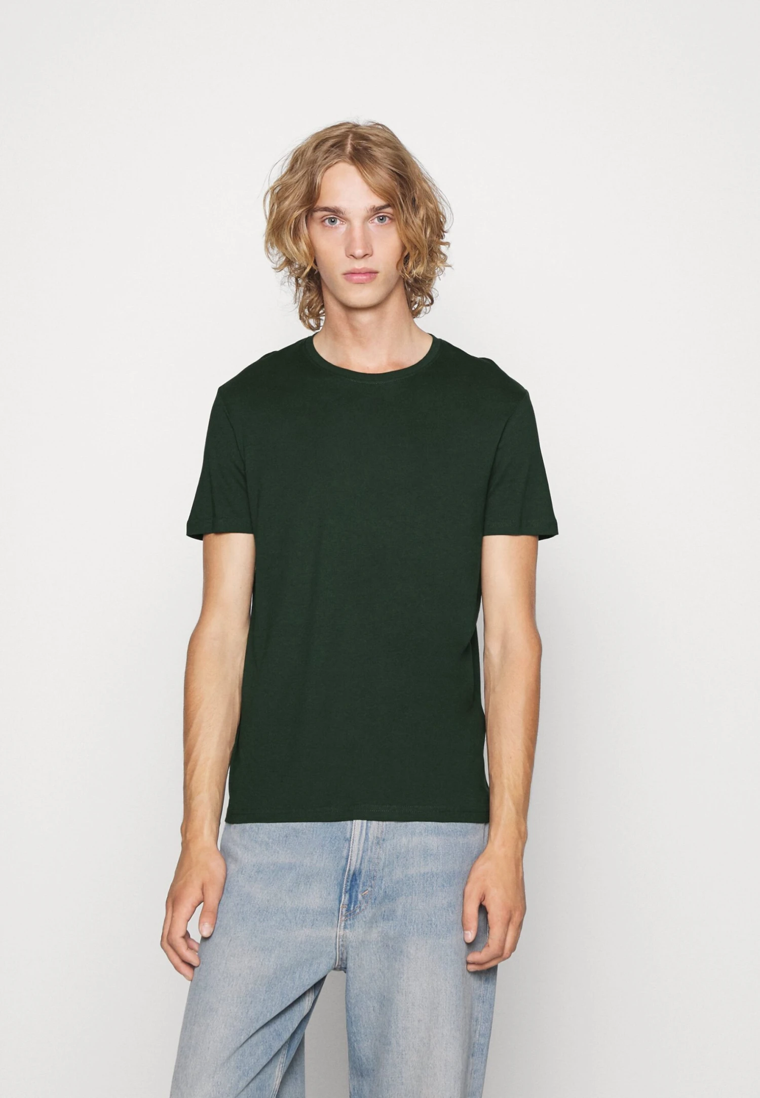 Pier One 5 PackT-Shirt BasicBordeaux/Light Grey/Brown Uomo T-shirt E Polo PI922O0GY-G12 - immagine 4