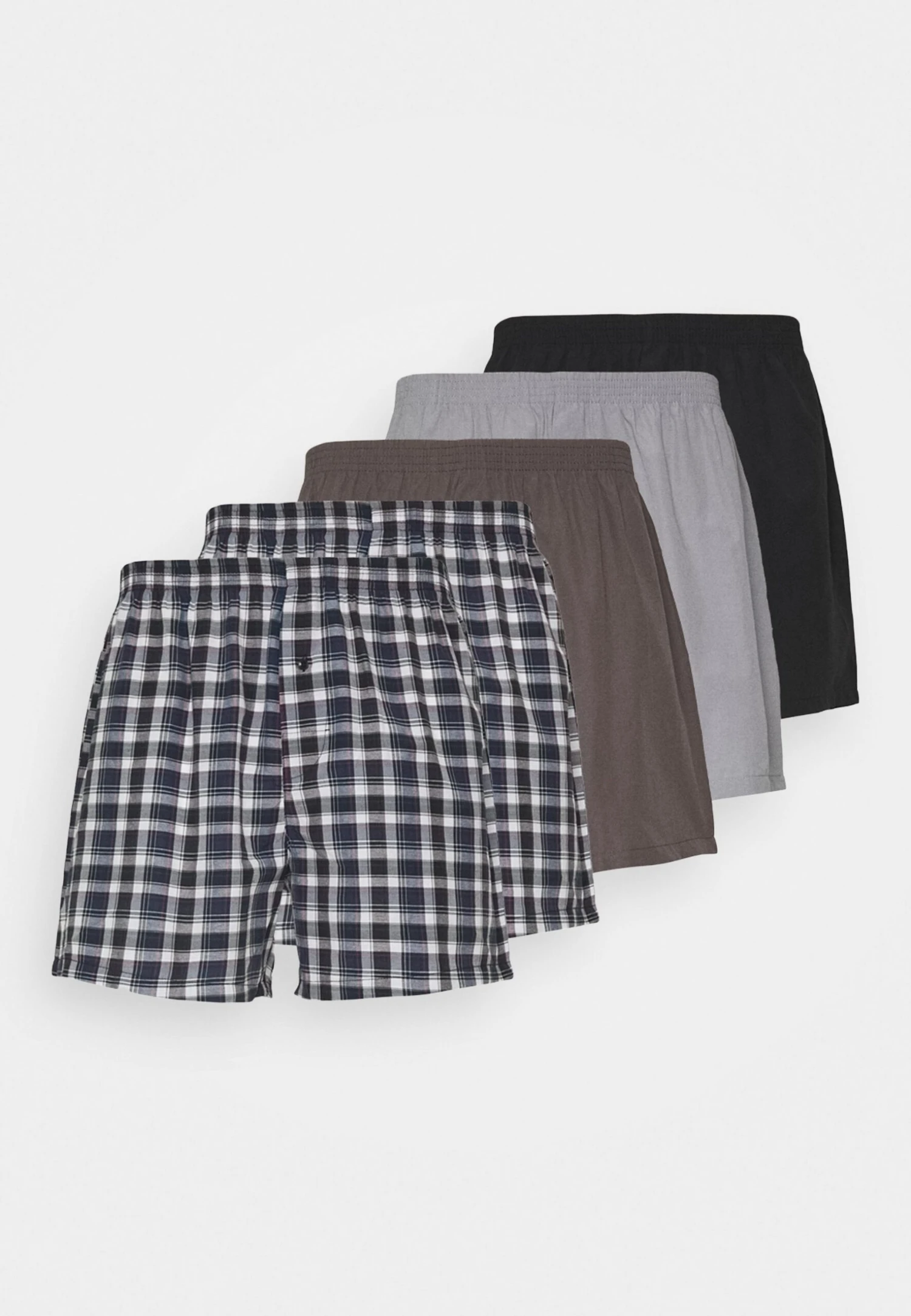 Pier One 5 Pack - Boxer- Grey - immagine 5