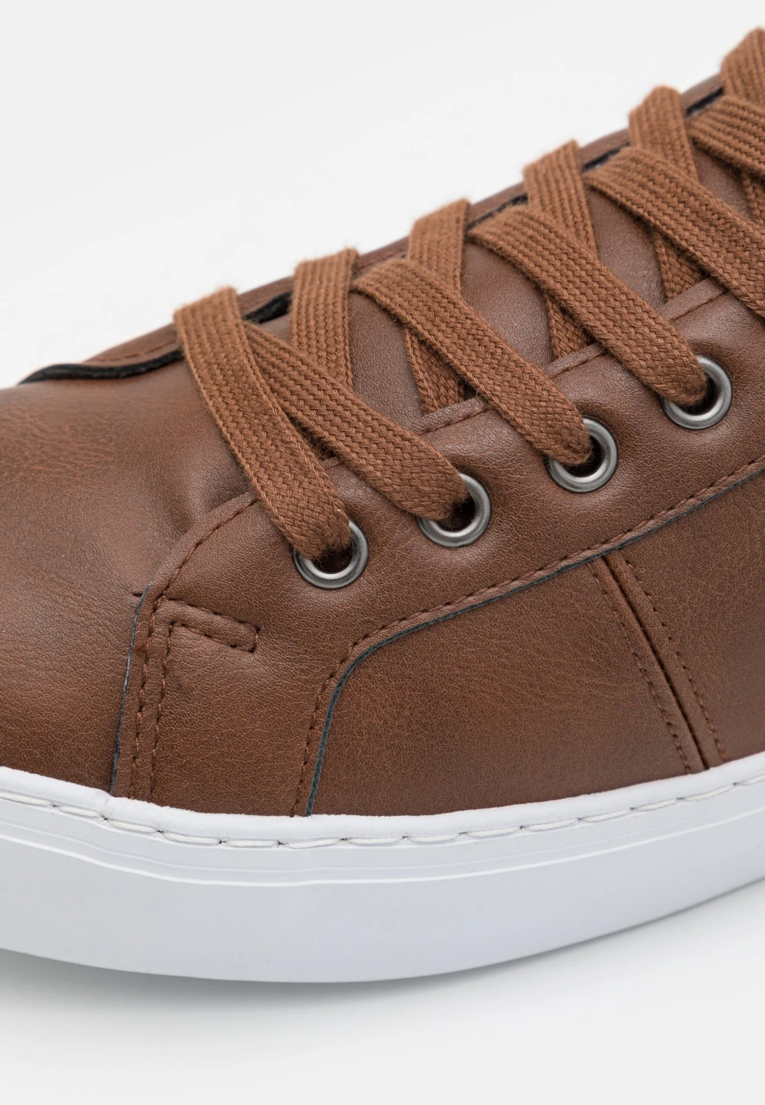 Pier One Unisex - Sneakers Alte - Cognac - immagine 6