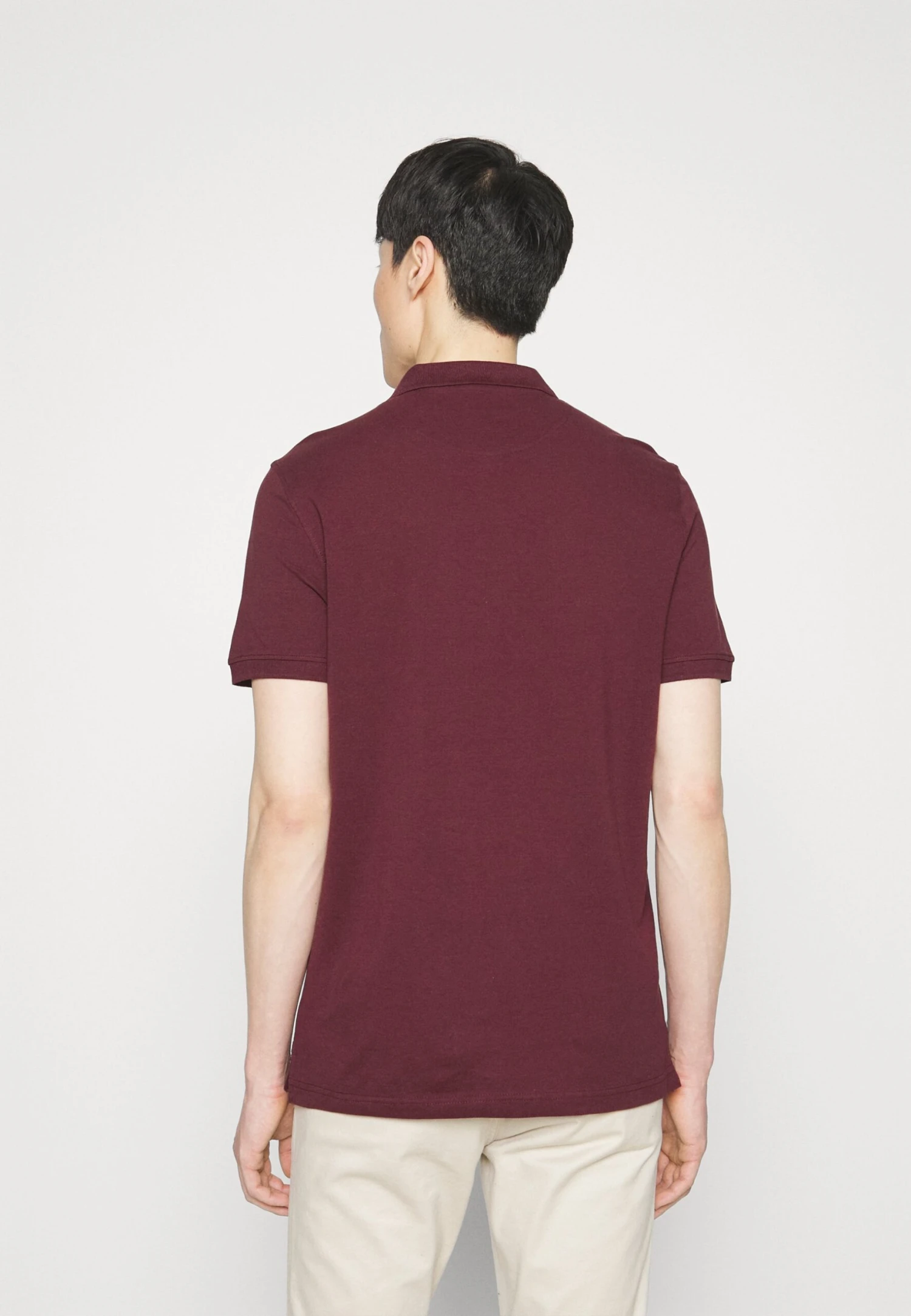Pier One BasicPoloBordeaux Uomo T-shirt E Polo PI922P00F-G15 - immagine 3