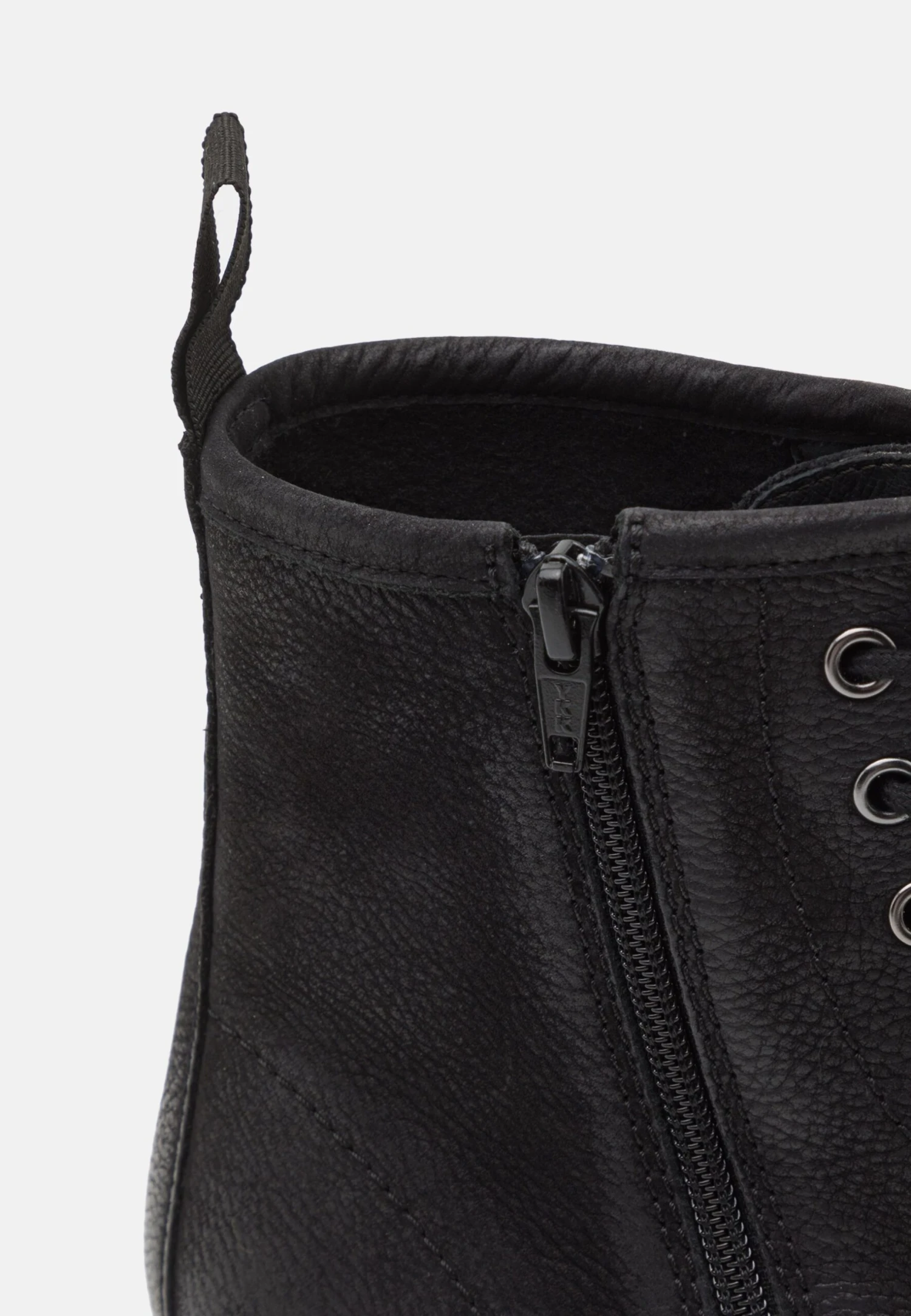 Pier One LeatherStivaletti StringatiBlack Uomo Stivaletti/Stivali PI912K0BF-Q11 - immagine 6