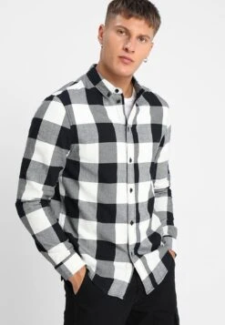 Pier One Camicia - Black/White