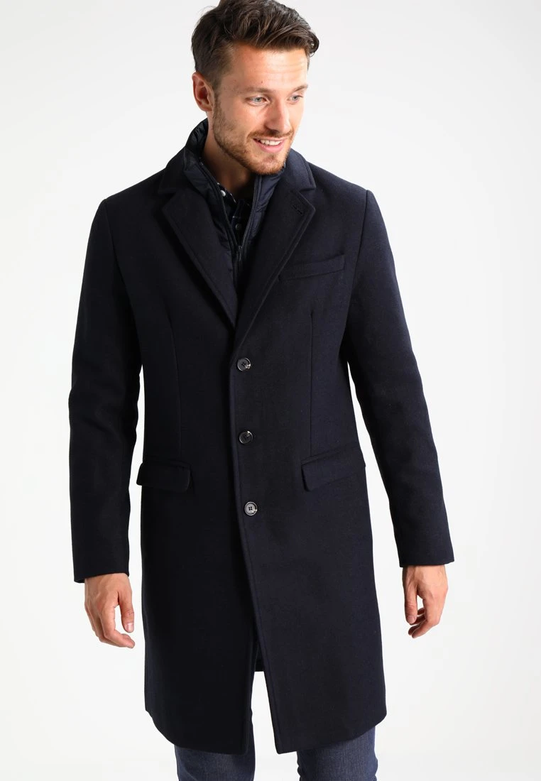 Pier One Cappotto Classico - Navy