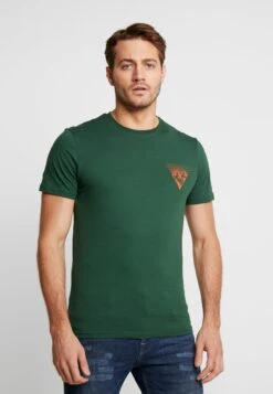 Pier One T-Shirt Con StampaDark Green Uomo T-shirt E Polo PI922O09R-M11