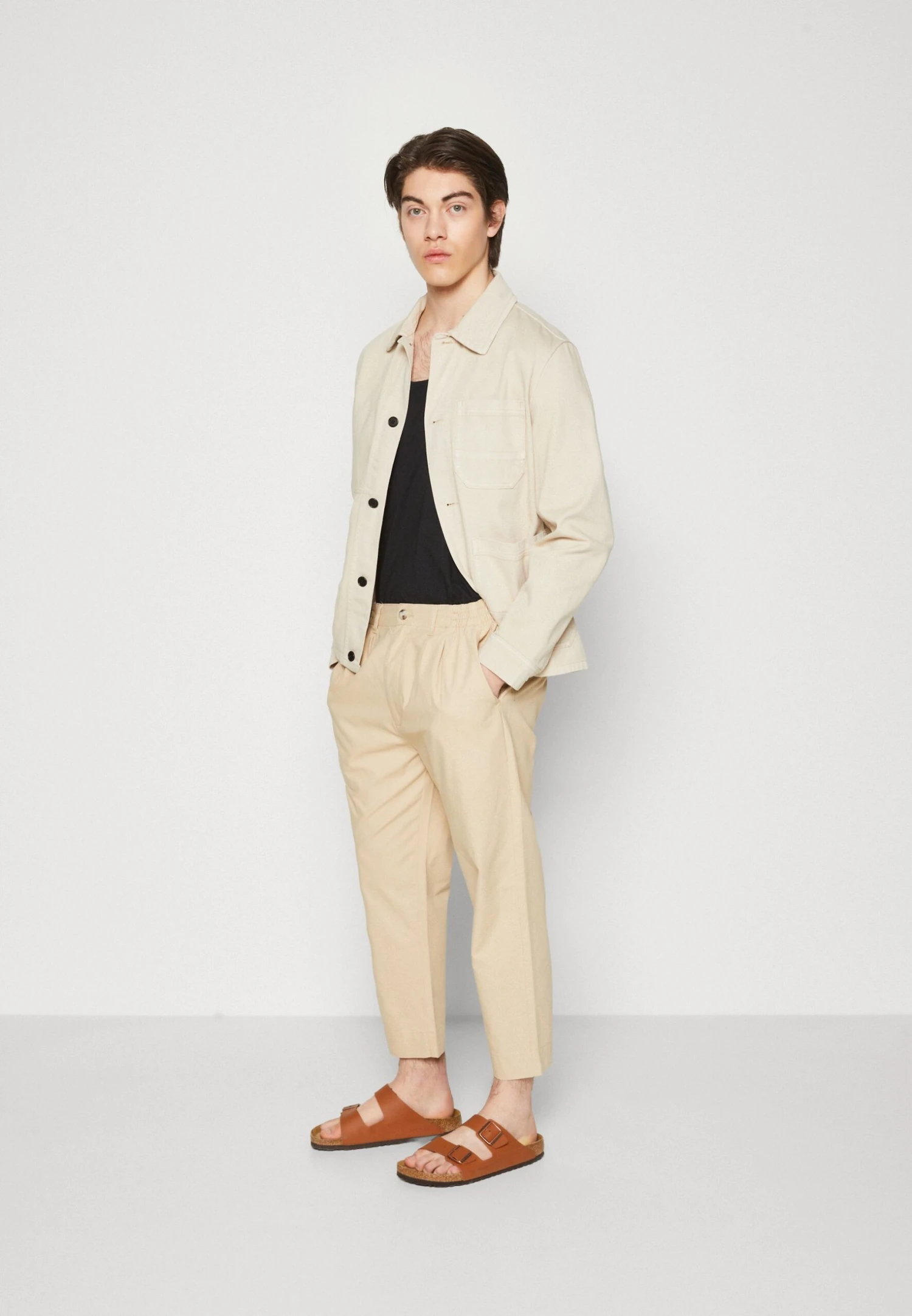 Pier One 3 PackTopBlack Uomo T-shirt E Polo PI922O0X4-Q11