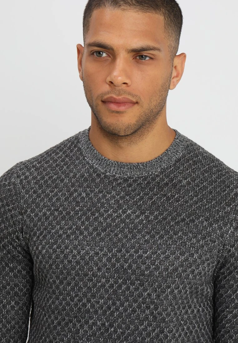 Pier One MaglioneMottled Grey Uomo Maglieria PI922Q036-C11 - immagine 4