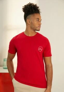 Pier One T-Shirt Con StampaRed Uomo T-shirt E Polo PI922O0WG-G11