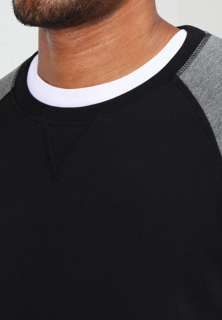 Pier One FelpaGrey Melange/Black Uomo Maglieria E Felpe PI922SA1B-C12 - immagine 4