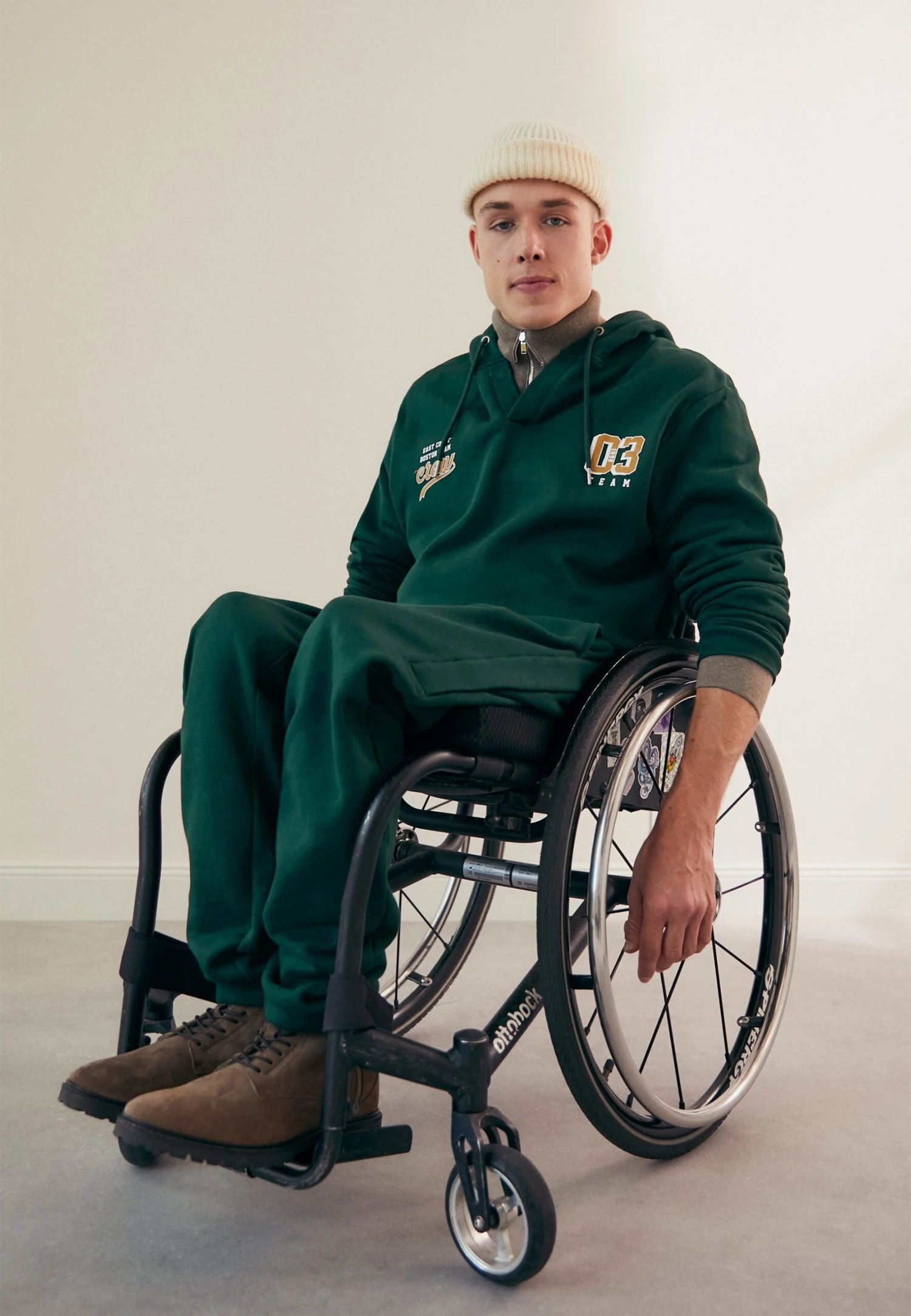 Pier One FelpaDark Green Uomo Maglieria E Felpe PI922S0FU-M11 - immagine 2