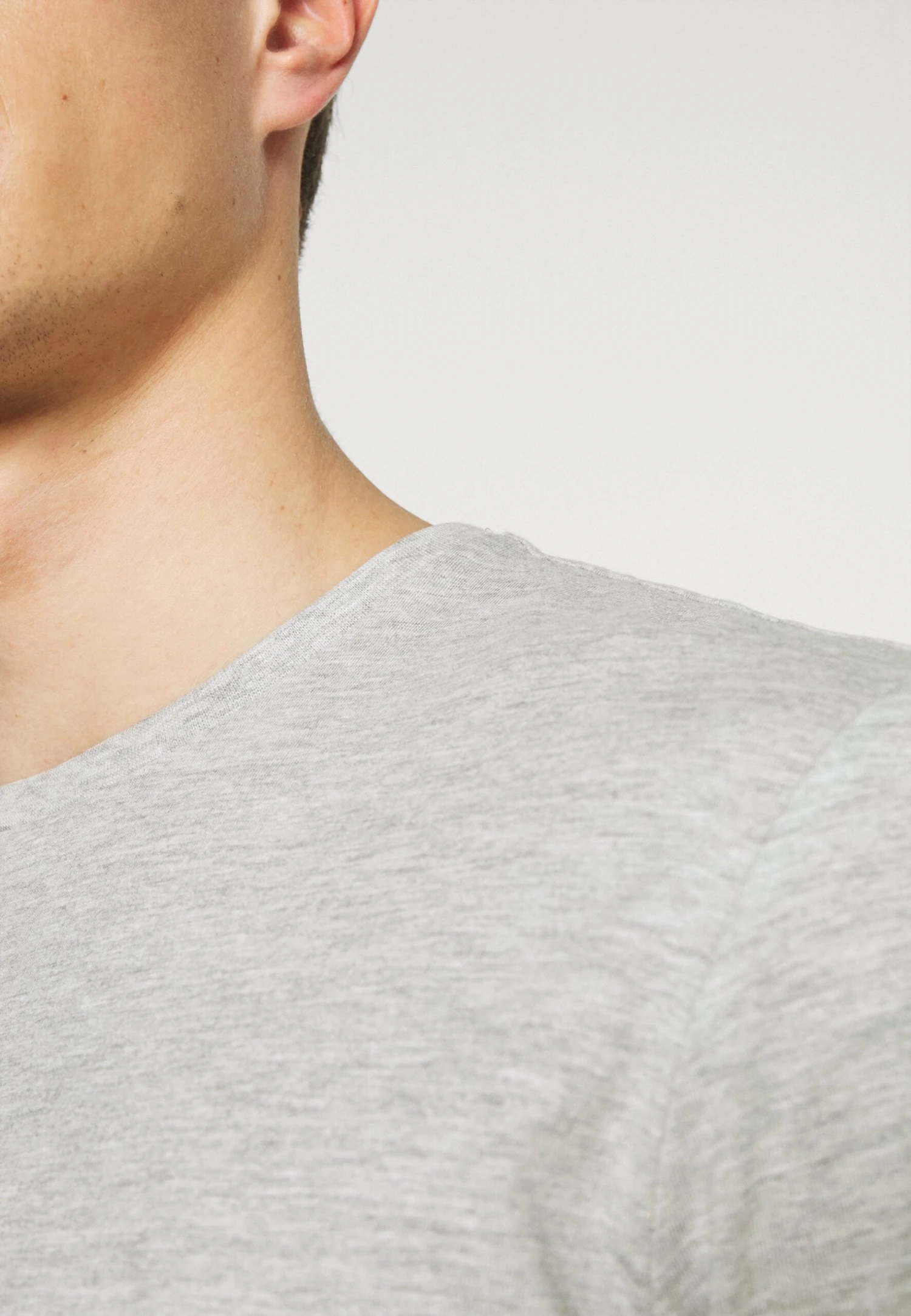 Pier One 3 PackT-Shirt BasicBlack/Grey/Bordeaux Uomo T-shirt E Polo PI922O0GQ-Q15 - immagine 7