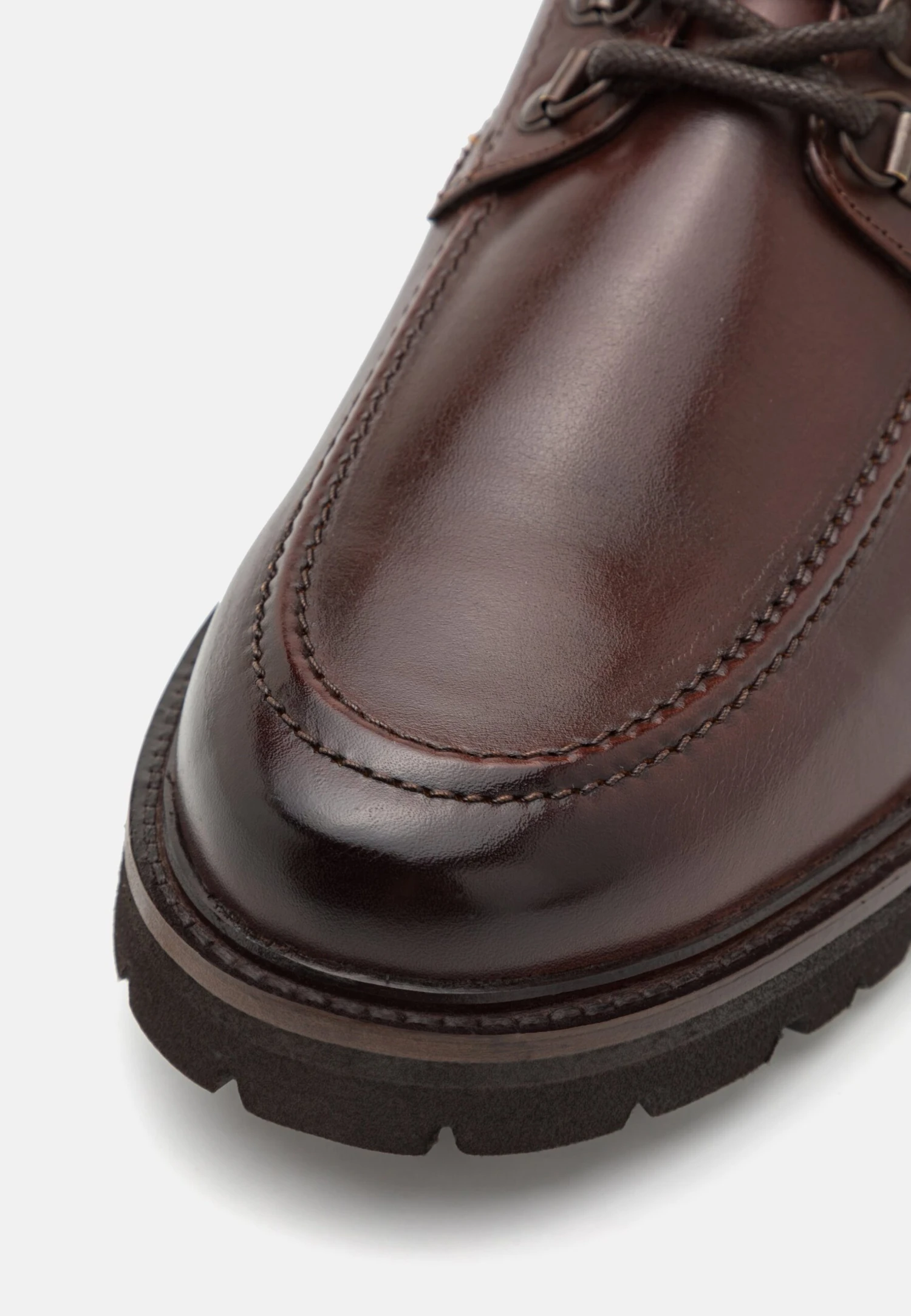 Pier One LeatherStivaletti StringatiBrown Uomo Stivaletti/Stivali PI912K0CG-O11 - immagine 6