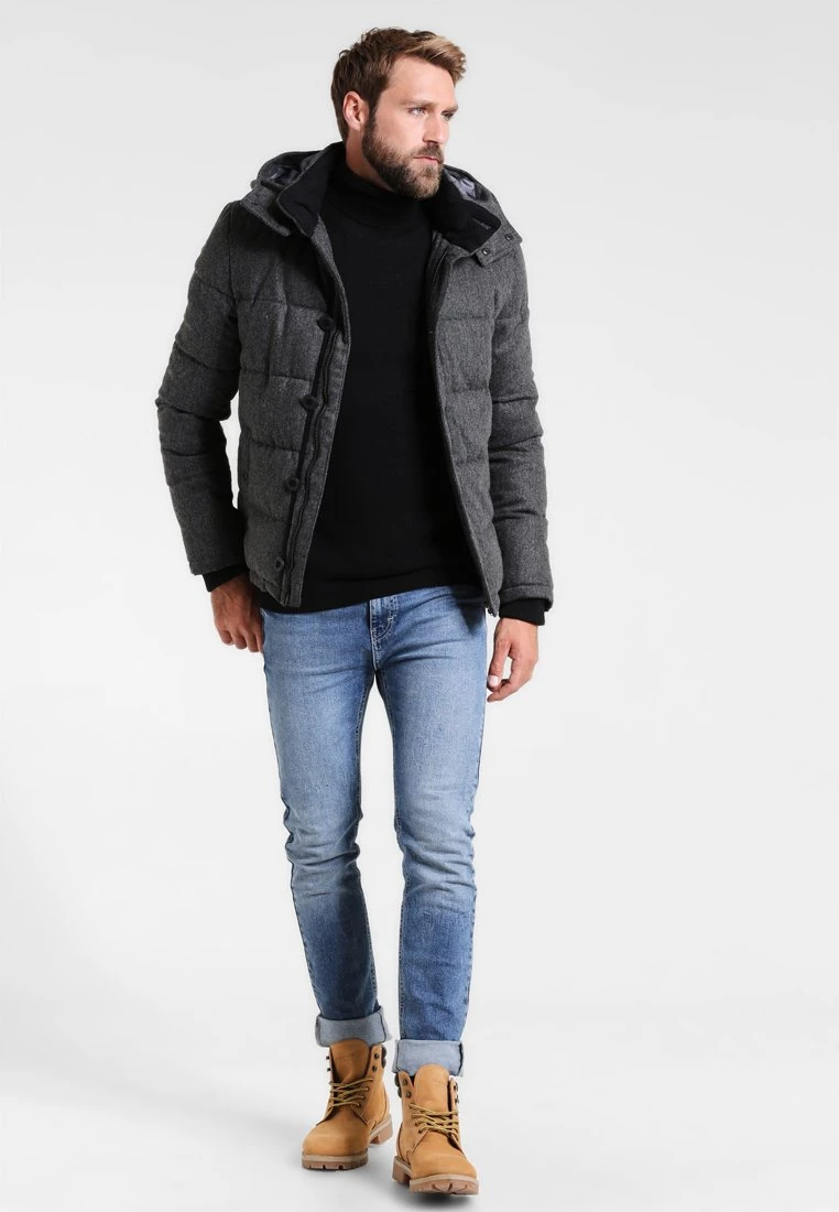 Pier One Giacca InvernaleGrey Melange Uomo Giacche PI922LA0G-C11 - immagine 2