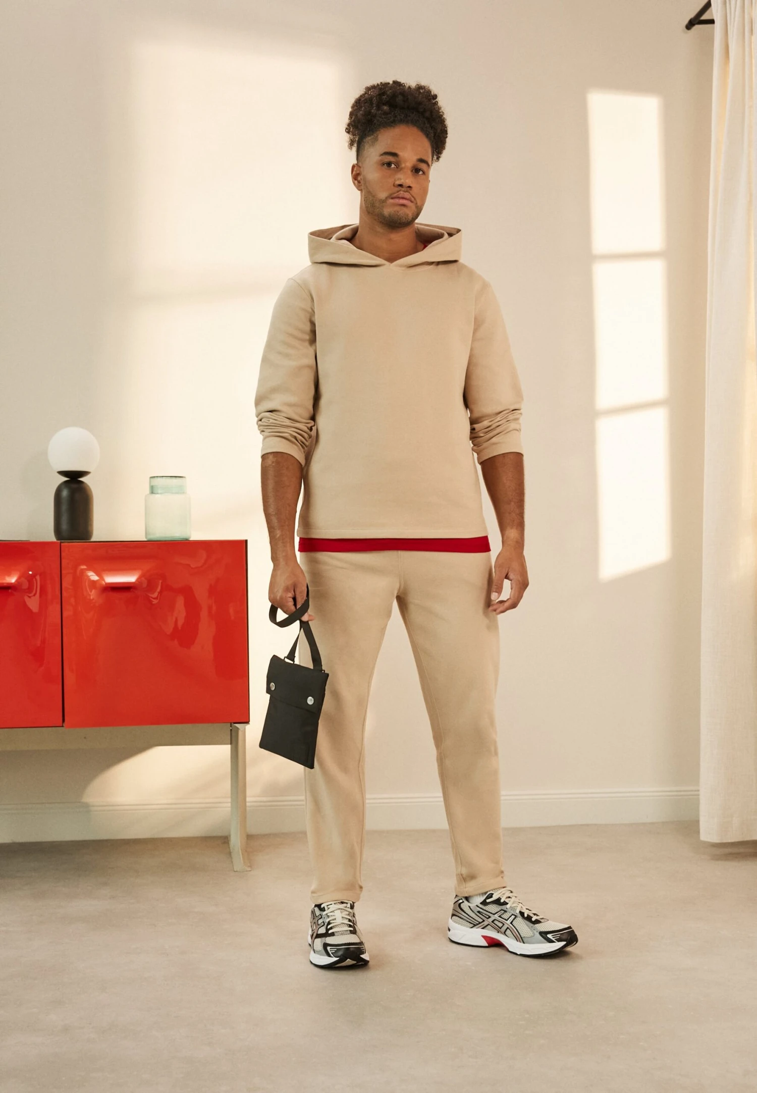 Pier One Felpa Con Cappuccio - Tan - immagine 2