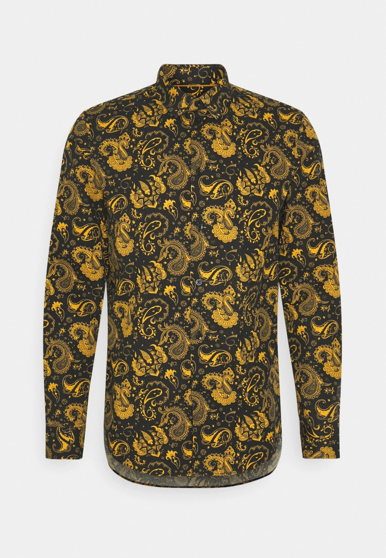 Pier One Festive AopCamiciaBlack Uomo Camicie PI922D0AT-Q11