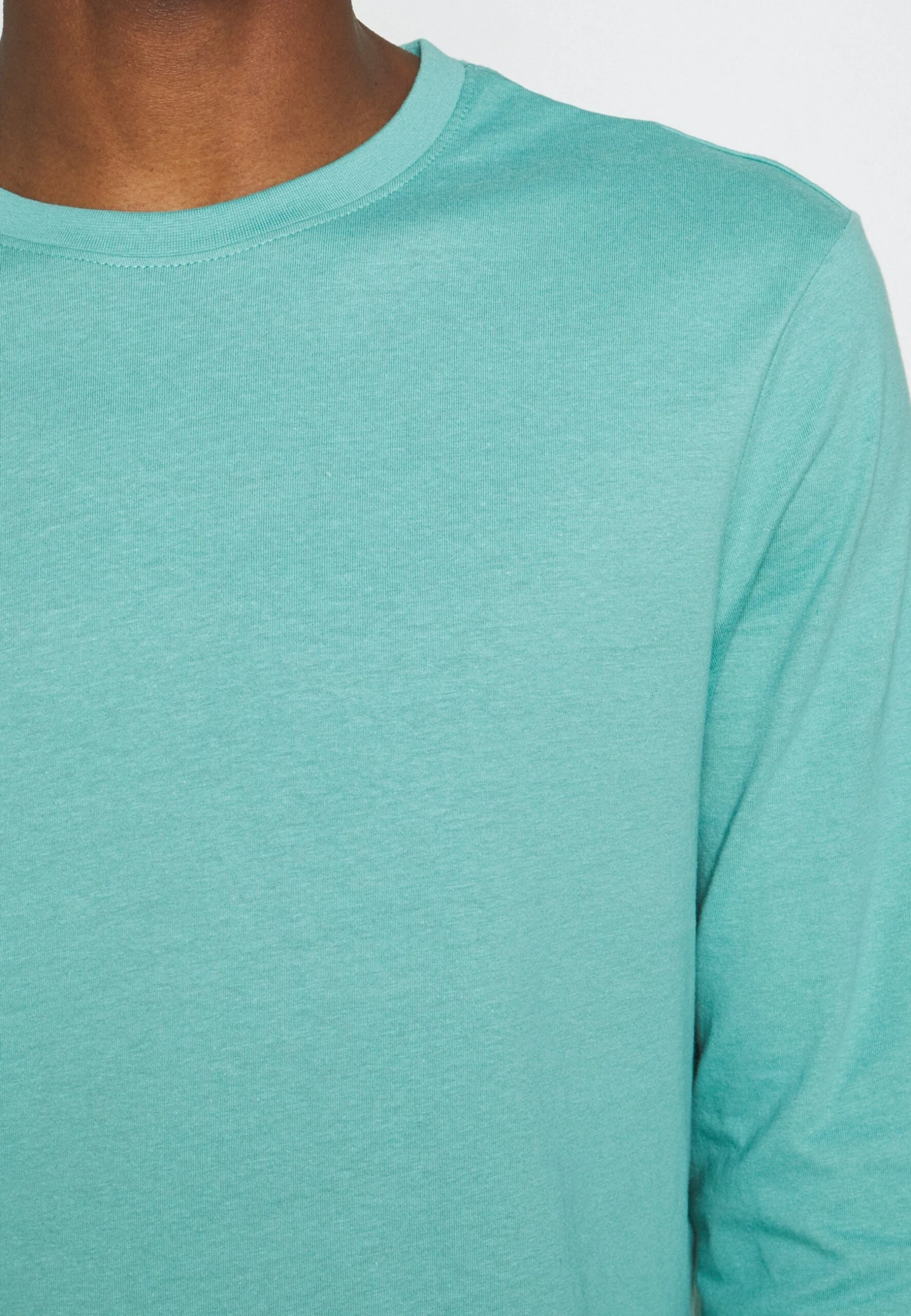 Pier One 5 PackMaglietta A Manica LungaDark Blue/Turquoise/White Uomo T-shirt E Polo PI922O0RB-K11 - immagine 7