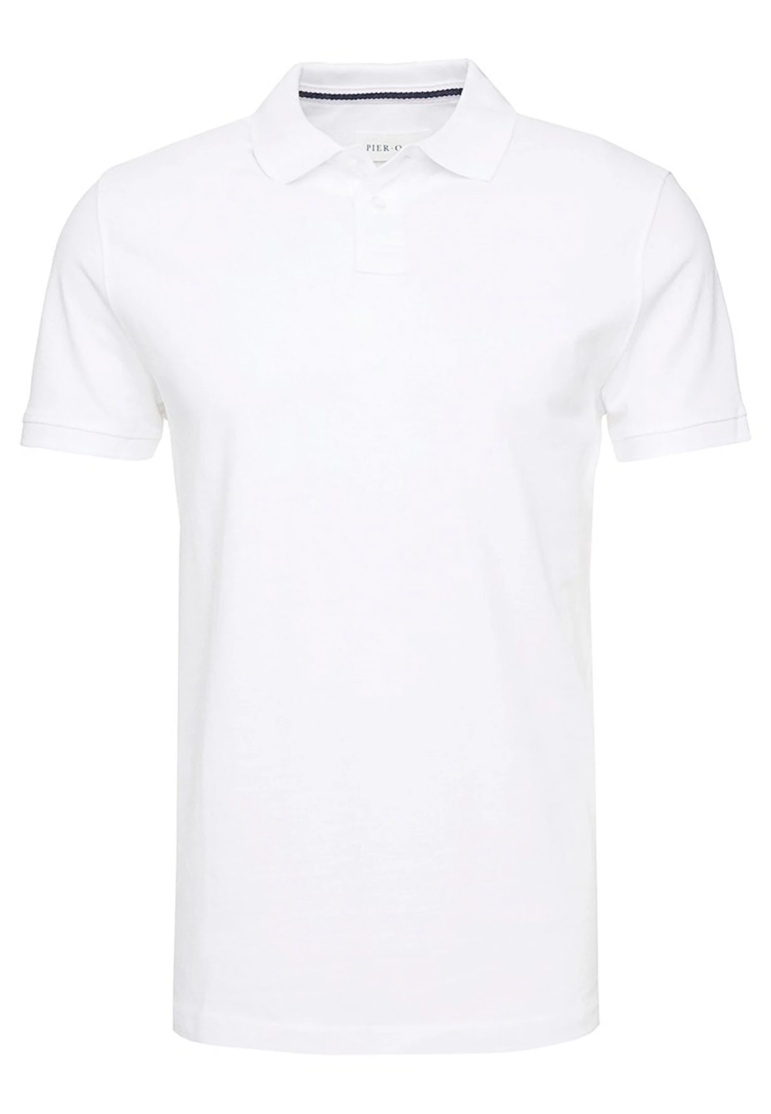 Pier One BasicPoloWhite Uomo T-shirt E Polo PI922P00F-A11 - immagine 4