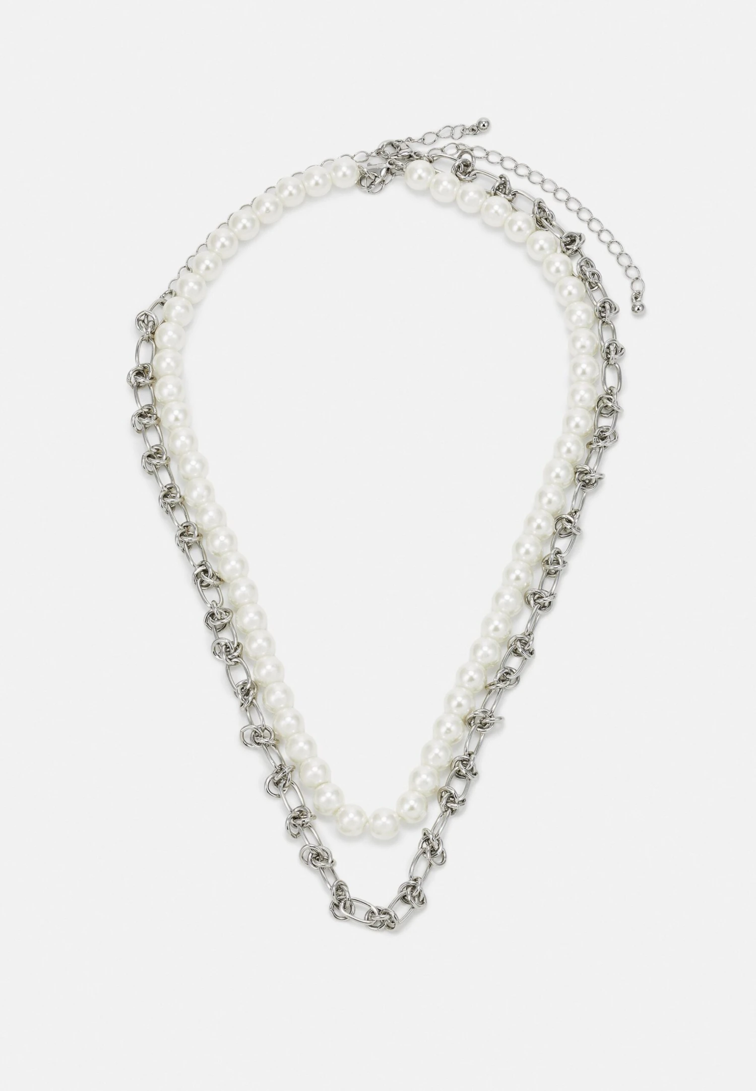 Pier One 2 Pack Unisex - Collana - Silver