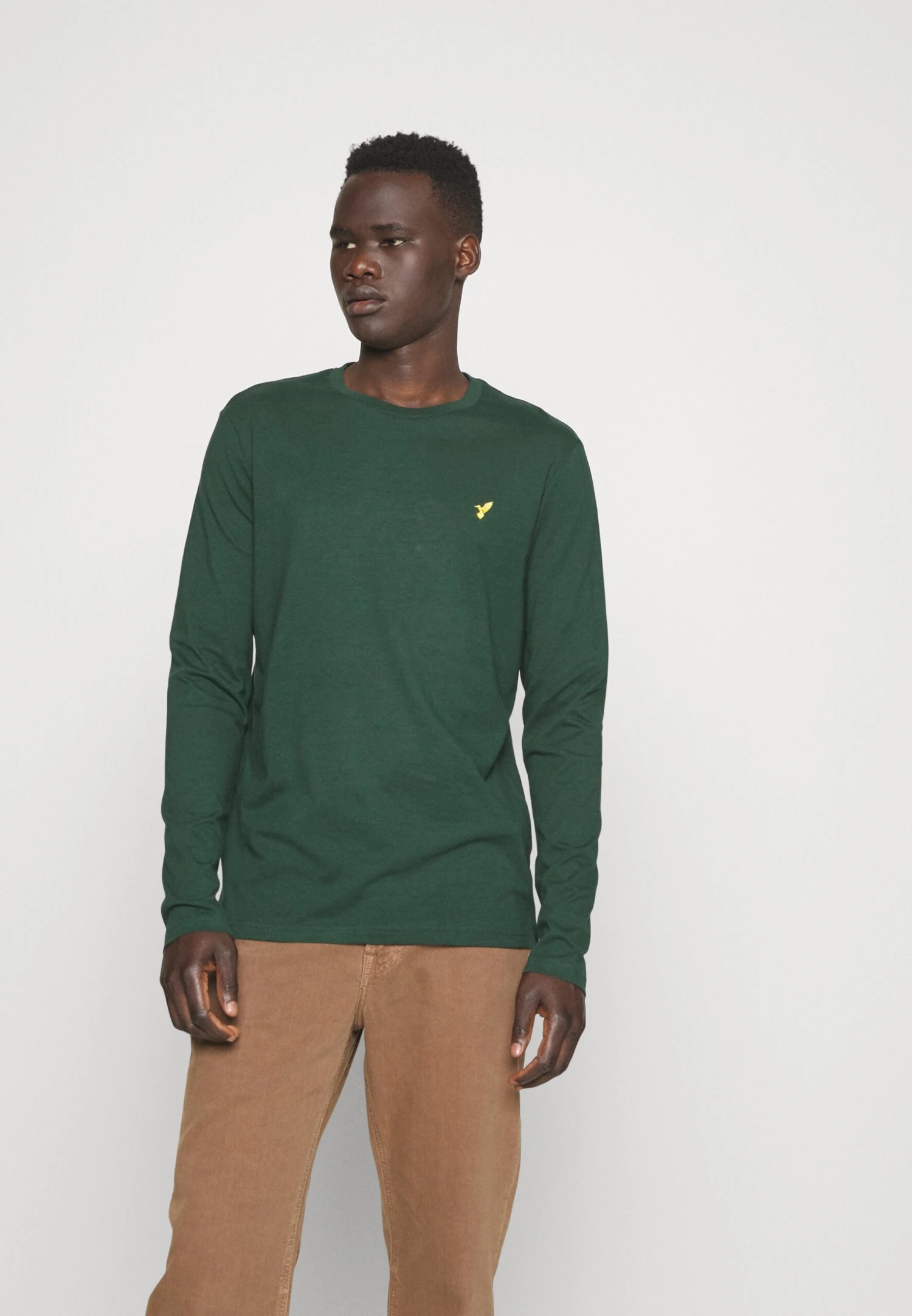 Pier One 3 Pack Unisex Maglietta A Manica LungaBlack/Bordeaux/Dark Green Uomo T-shirt E Polo PI921001H-Q12 - immagine 4