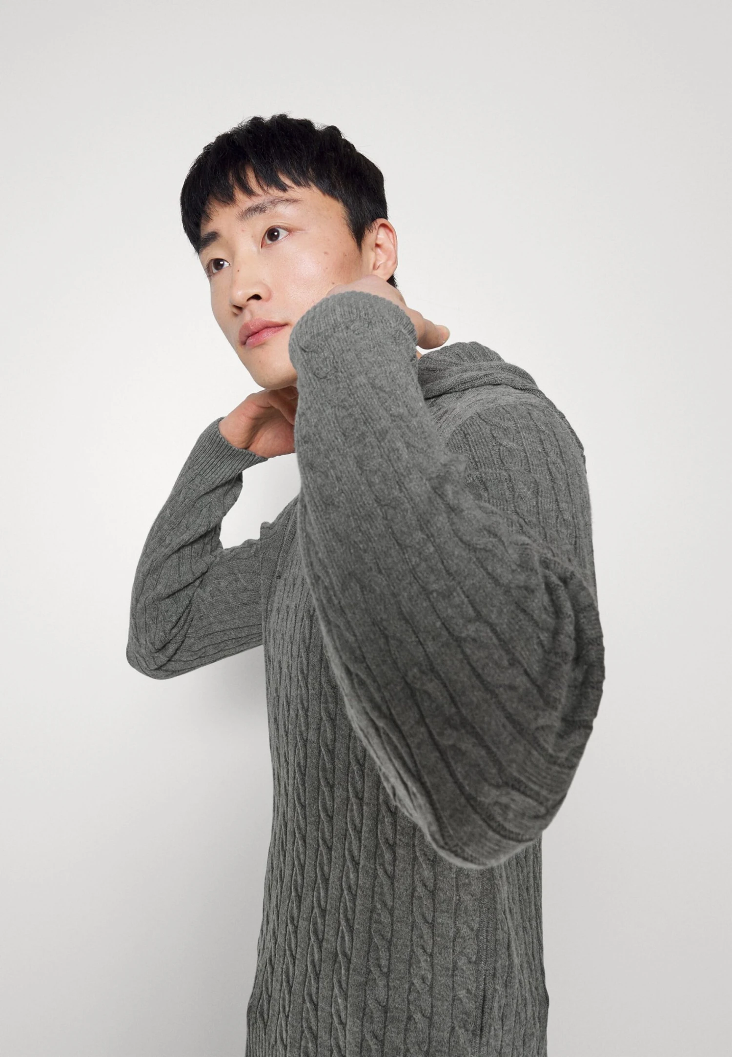 Pier One MaglioneMottled Grey Uomo Maglieria PI922Q0BK-C11 - immagine 6