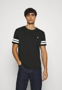 Pier One T-Shirt Con StampaBlack Uomo T-shirt E Polo PI922O0Q4-Q11