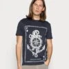 Pier One T-Shirt Con StampaDark Blue Uomo T-shirt E Polo PI922O09T-K11