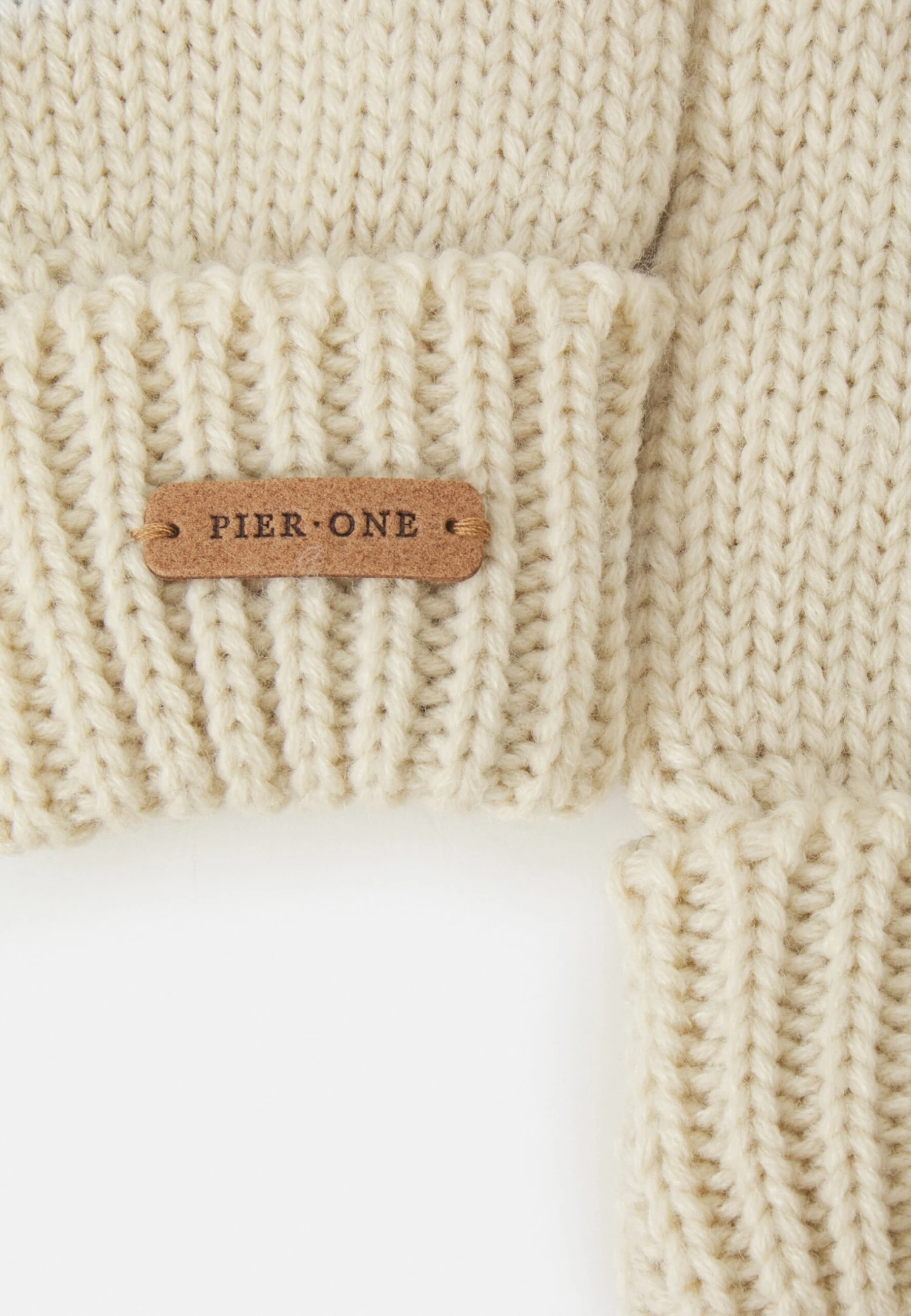 Pier One Set - Sciarpa - Beige - immagine 3