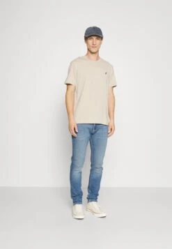 Pier One 3 PackT-Shirt BasicDark Blue/Beige/Dark Brown Uomo T-shirt E Polo PI922O0YA-K11